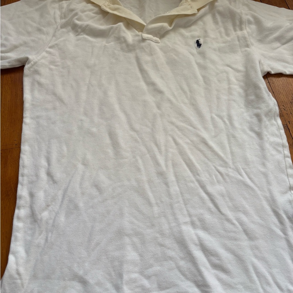 Ralph Lauren White Polo Shirt